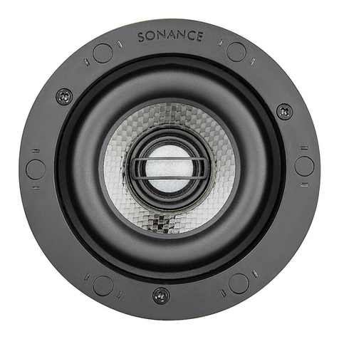 Sonance VP38R User manual