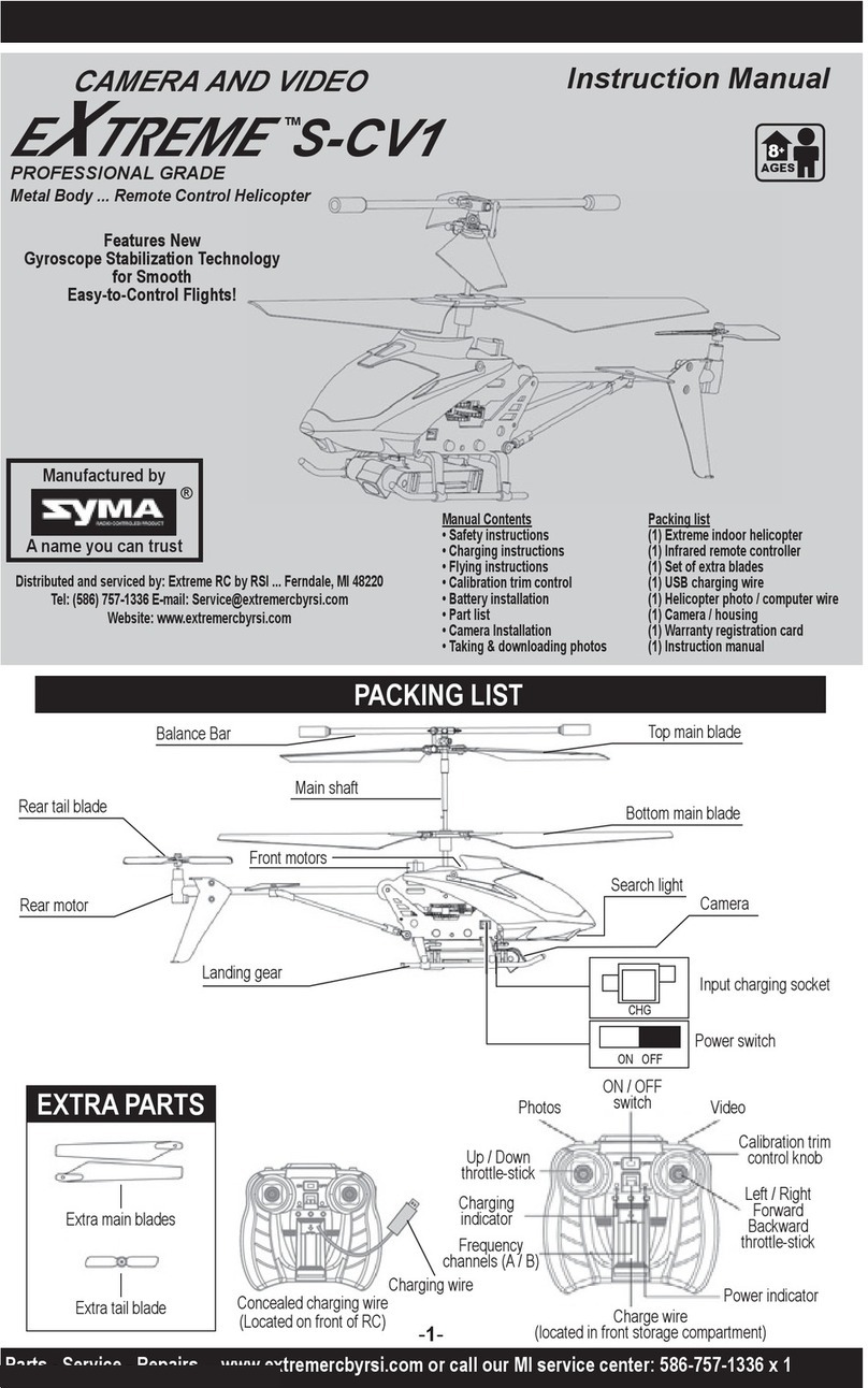 SYMA Extreme S-CV1 User manual