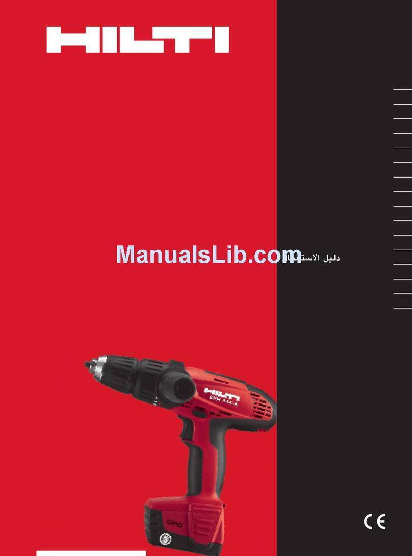 Hilti SF 144-A operating instructions