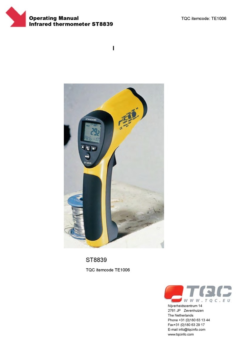 TQC ST8839 operating manual