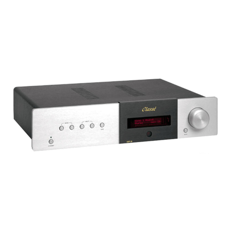 Classe Audio SSP-30 MKII Service manual