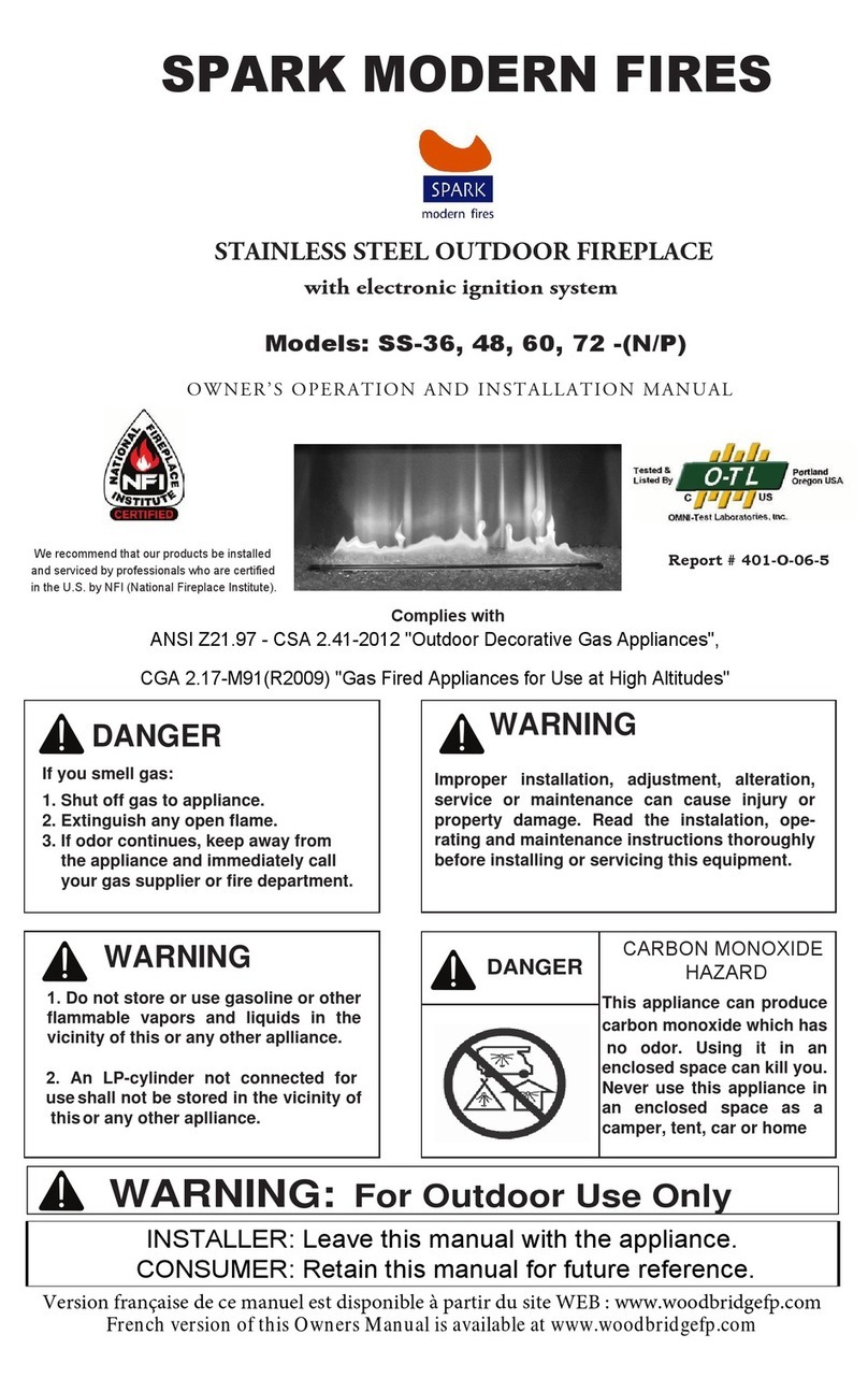 Spark SS-36-N User manual