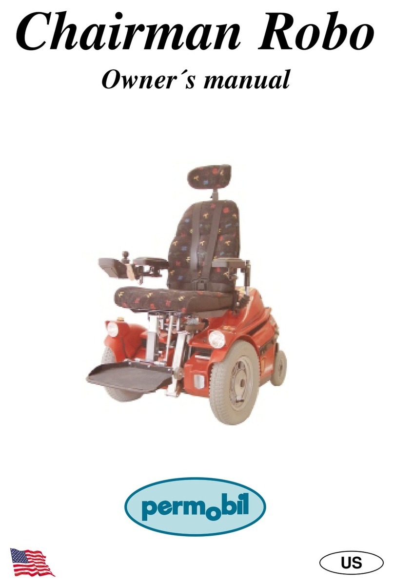Permobil Chairman Robo User manual