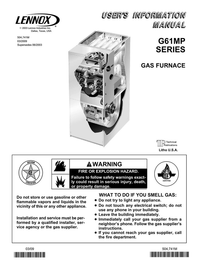 Lennox G61MP Series Guide