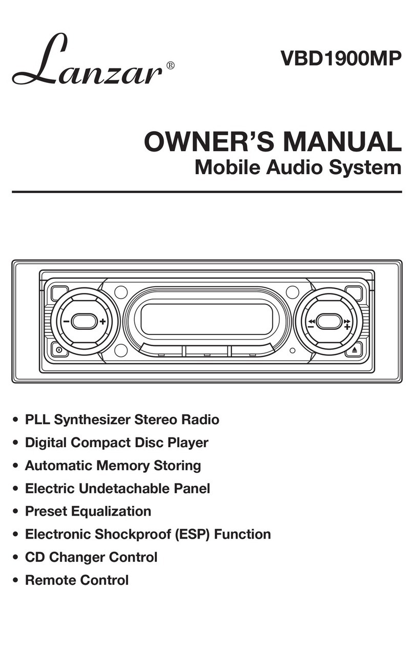 Lanzar VBD1900MP owner's manual