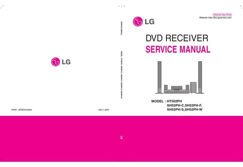 LG HT502PH User manual