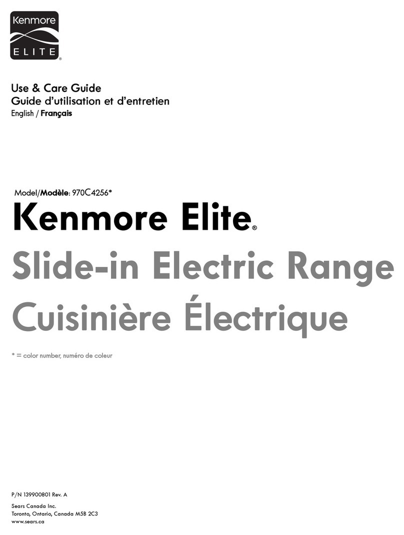 Kenmore 970C4256 Use & care guide