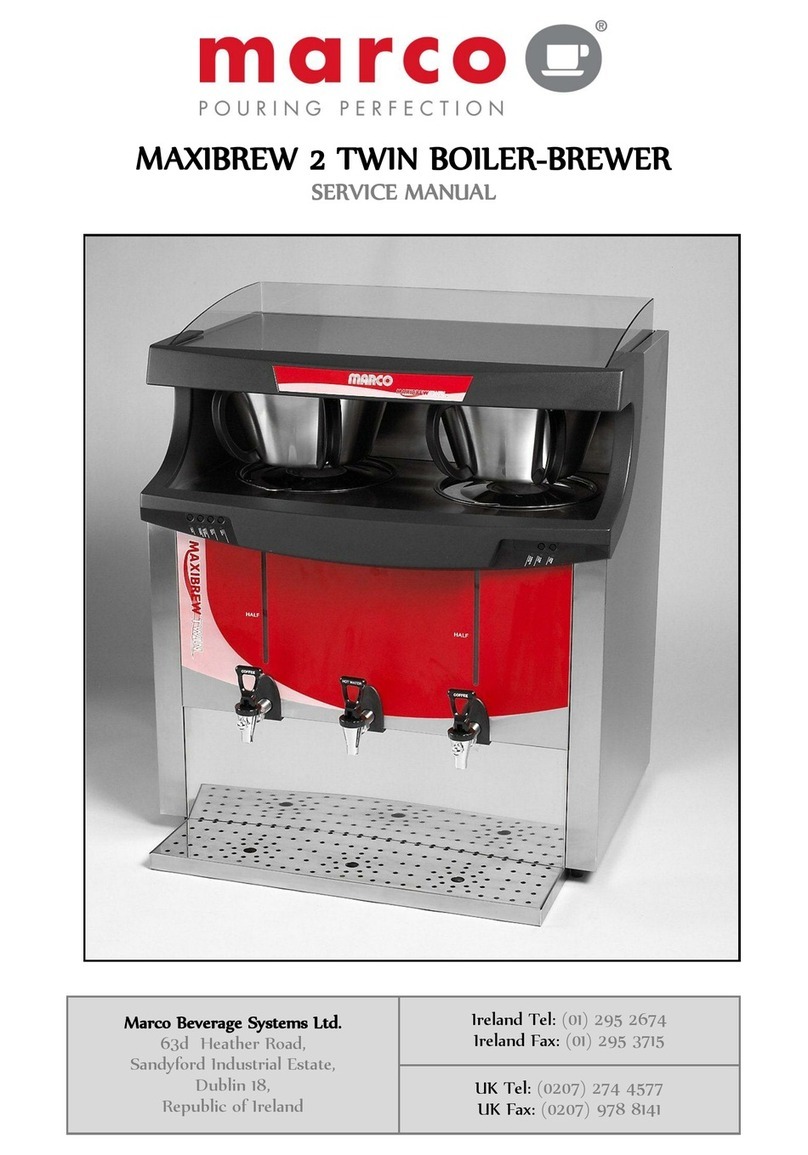 Marco MAXIBREW 2 User manual