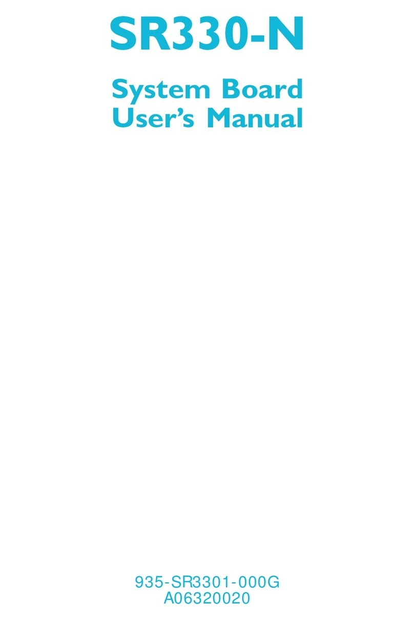 DFI SR330-N User manual