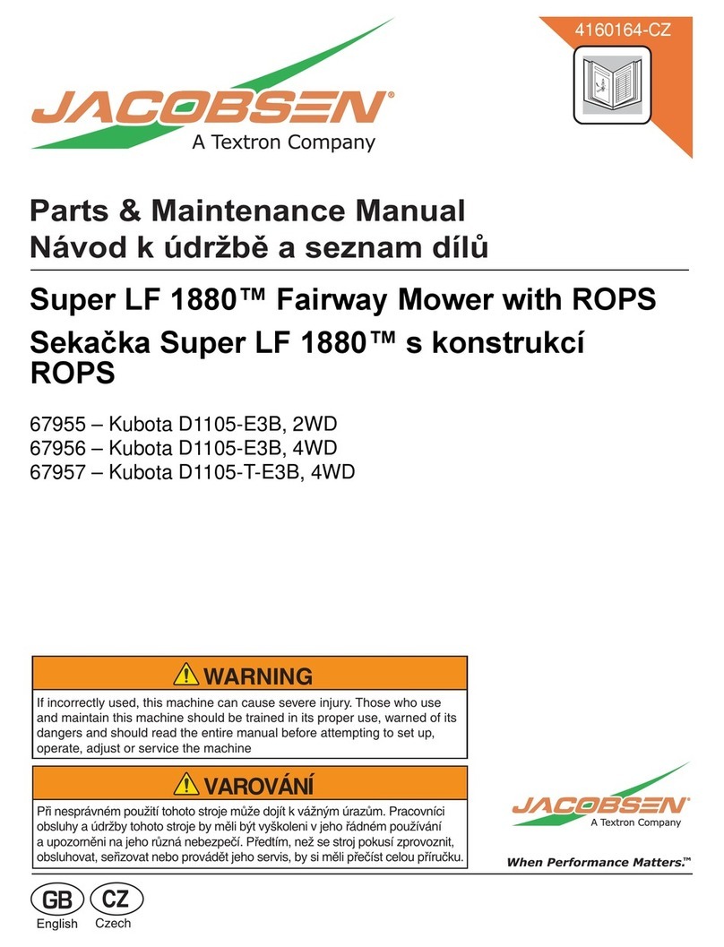 Jacobsen Super LF 1880 Fairway 67955 User manual