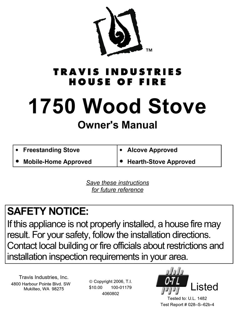 Travis Industries 1750 owner's manual Travis Industries 1750 owner's manual