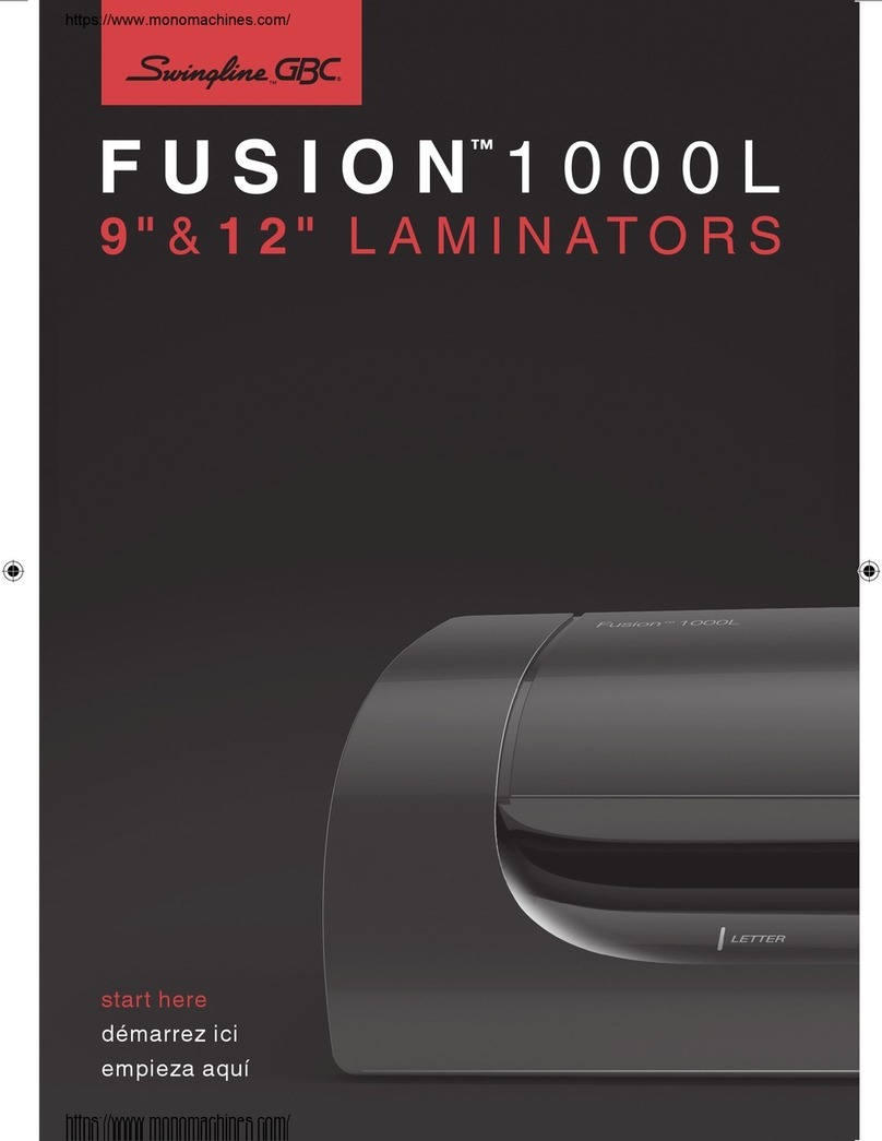 Swingline FUSION 1000L instruction manual