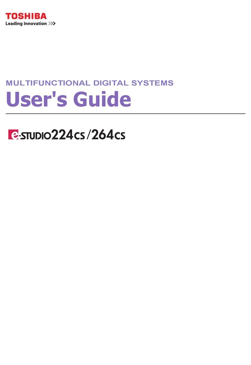 Toshiba e-Studio 224cs User manual