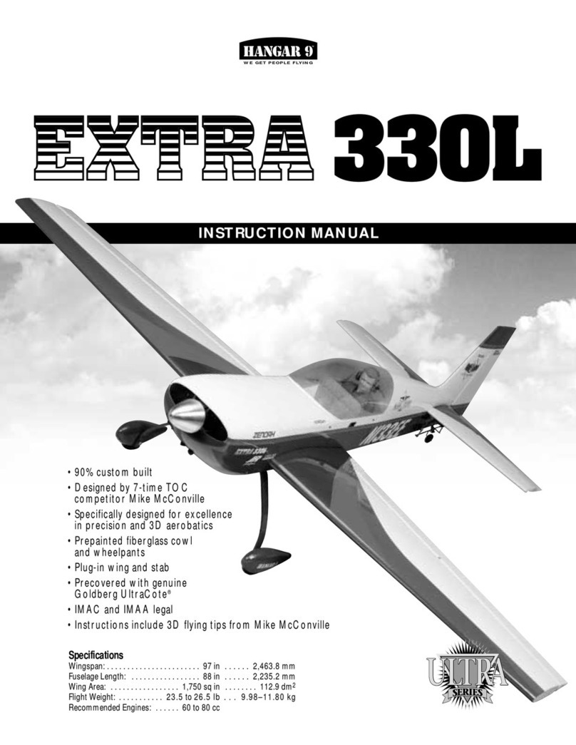 Hangar 9 Extra 330L instruction manual