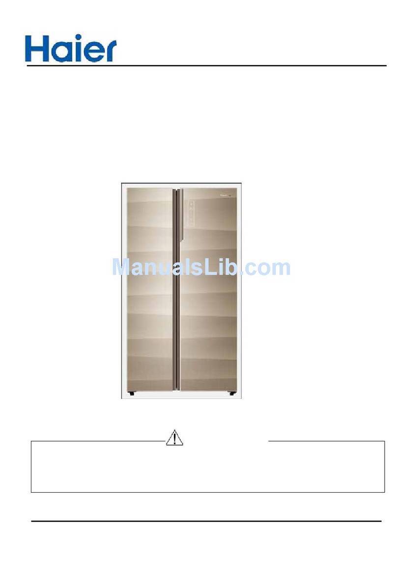Haier HRF-800DGS8 User manual