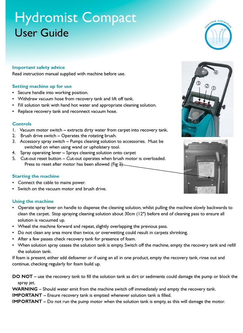 PSM Hydromist Compact user guide