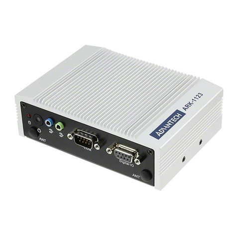 Advantech ARK-1123 User manual