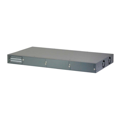 KTI Networks KGS-2422 User manual