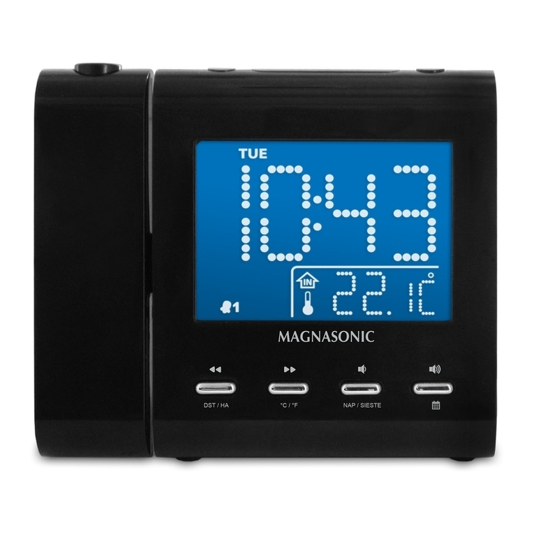Magnasonic SelfSet MM176K User manual