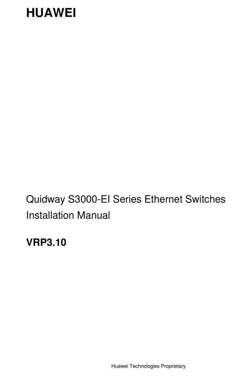 Huawei Quidway S3000-EI Series User manual