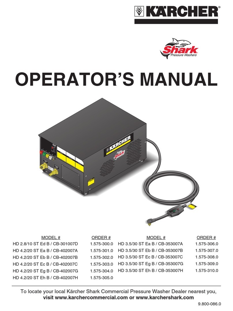 Kärcher HD 2.8/10 Ed Operator's manual
