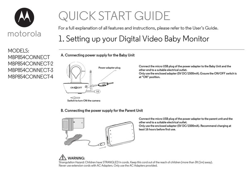 Motorola MBP854CONNECT User manual