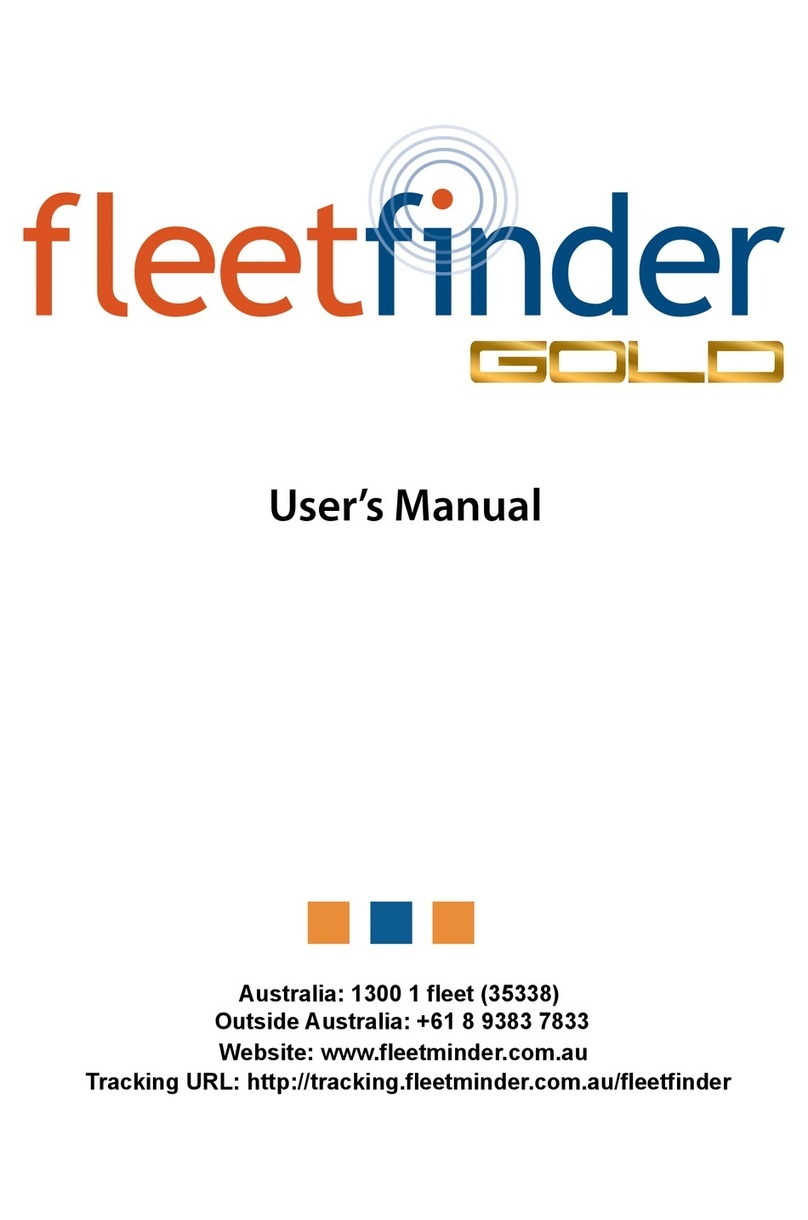fleetfinder GOLD user manual