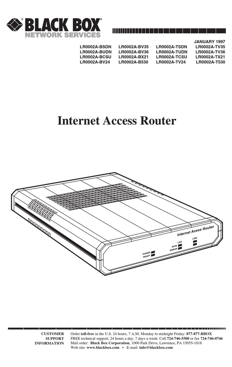 Black Box LR0002A-BSDN User manual