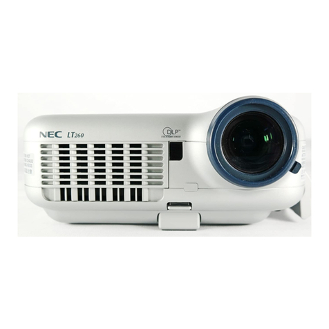 NEC LT260 Series User manual