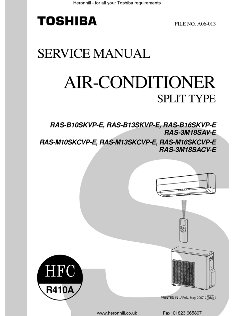 Toshiba RAS-B10SKVP-E User manual