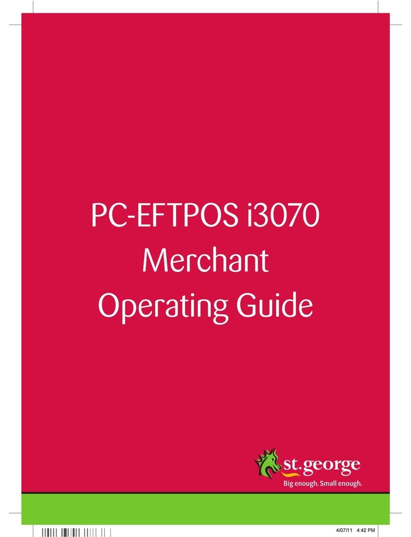St George PC-EFTPOS i3070 operating guide