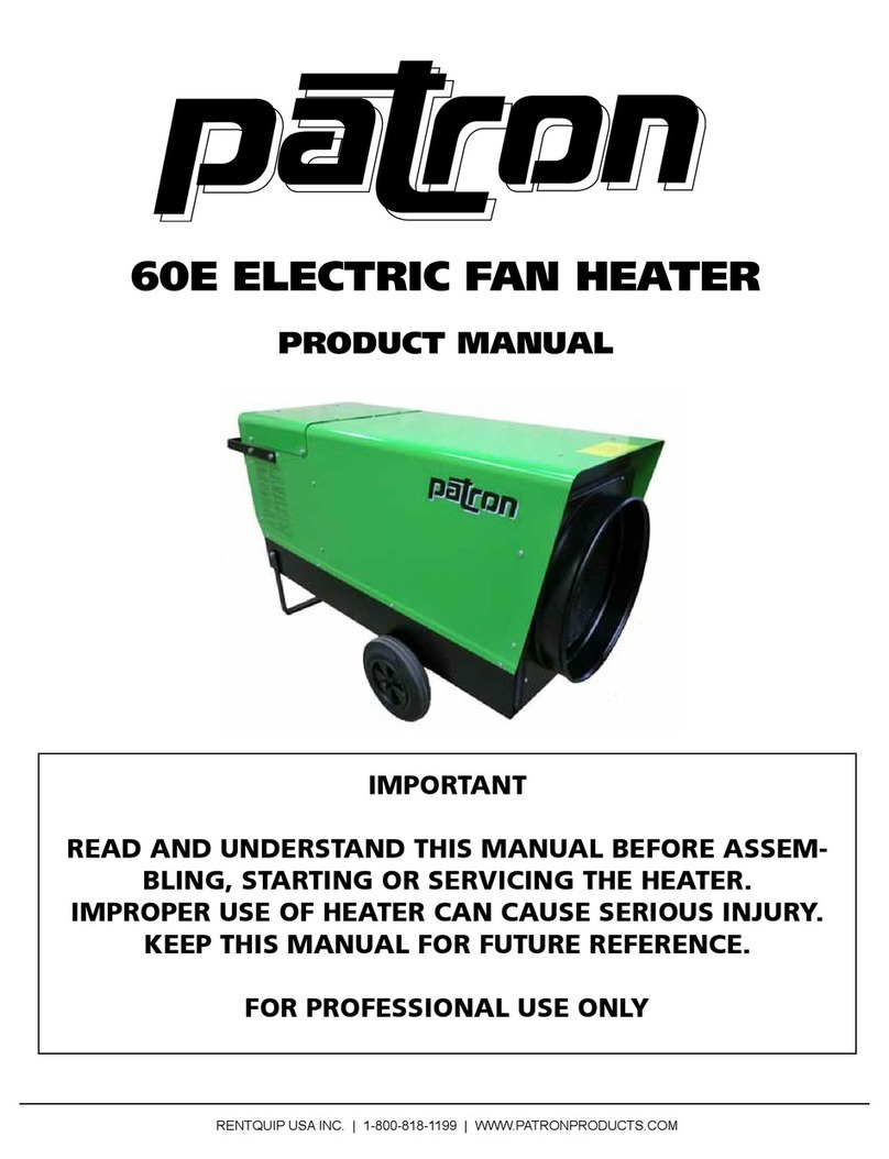 Patron 60E User manual