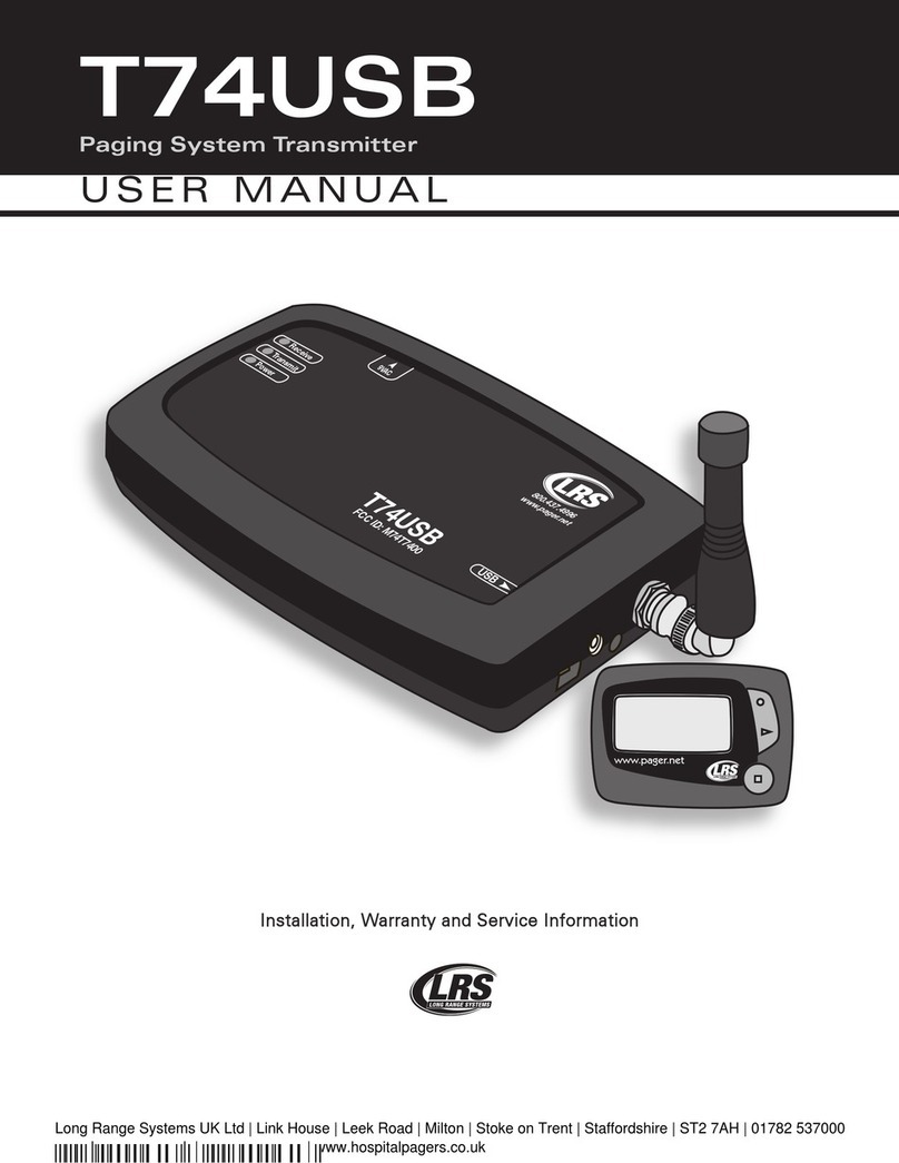 Long Range Systems T74USB user manual