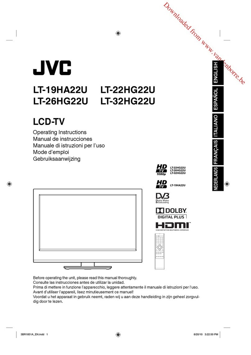 JVC LT-19HA22U User manual