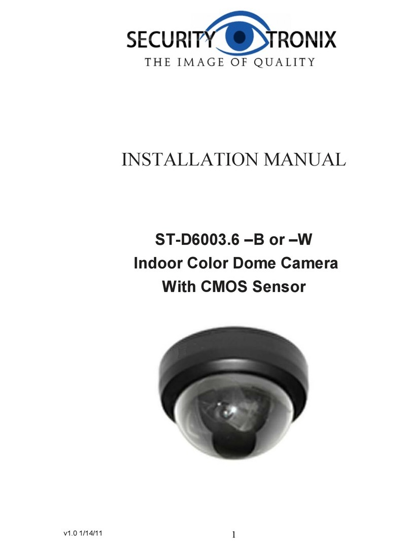 Securitytronix ST-D6003.6 –B User manual