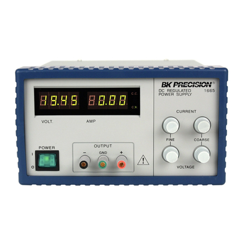 B+K precision 1665 User manual