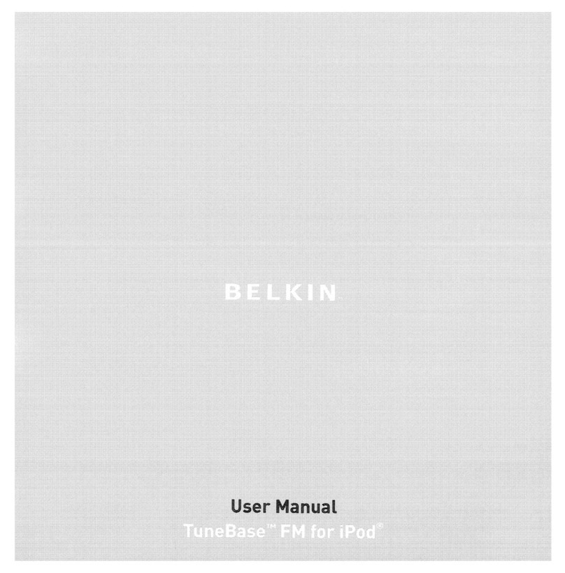 Belkin TuneBase user manual