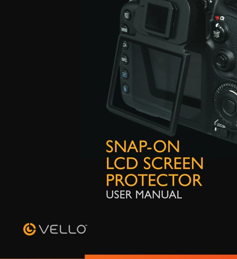 Vello Snap-On User manual