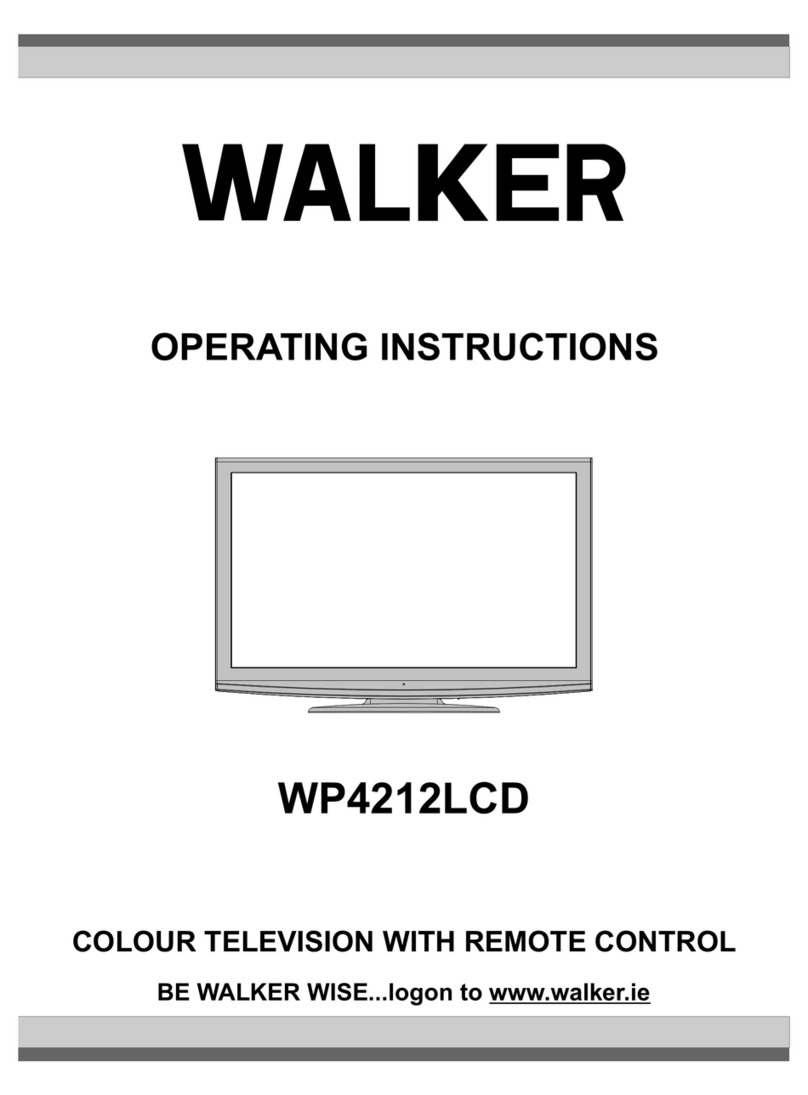 Walker WP4212LCD User manual