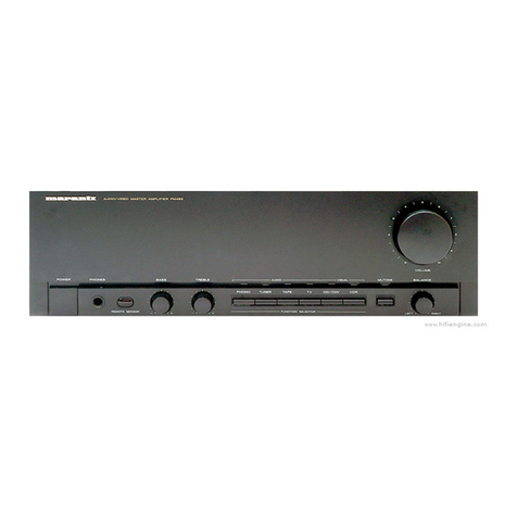 Marantz PM493 User manual