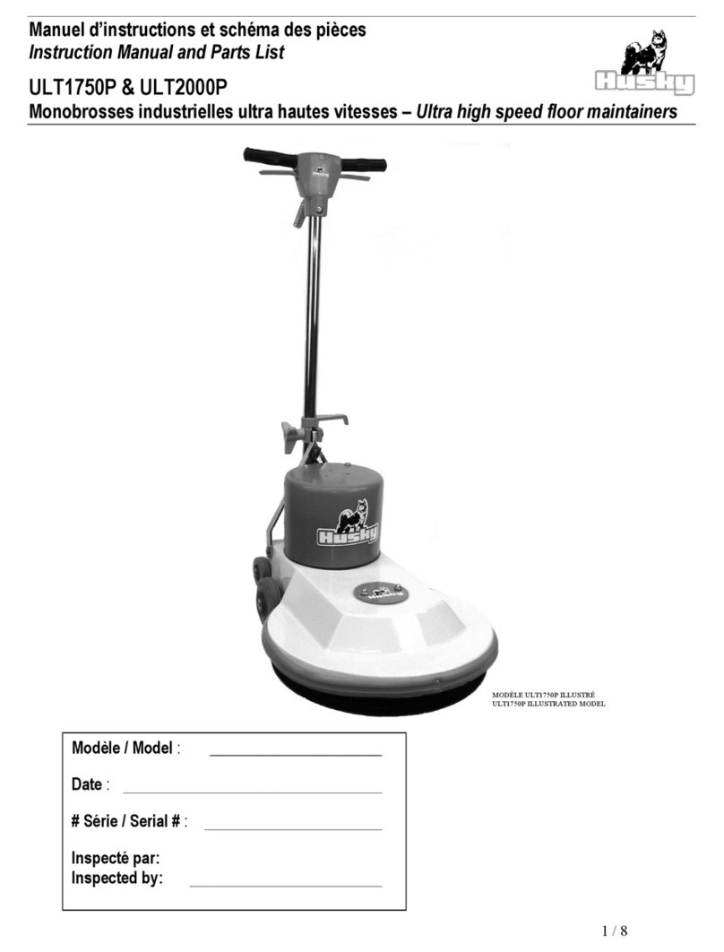 Husky ULT1750P Instruction manual and parts list