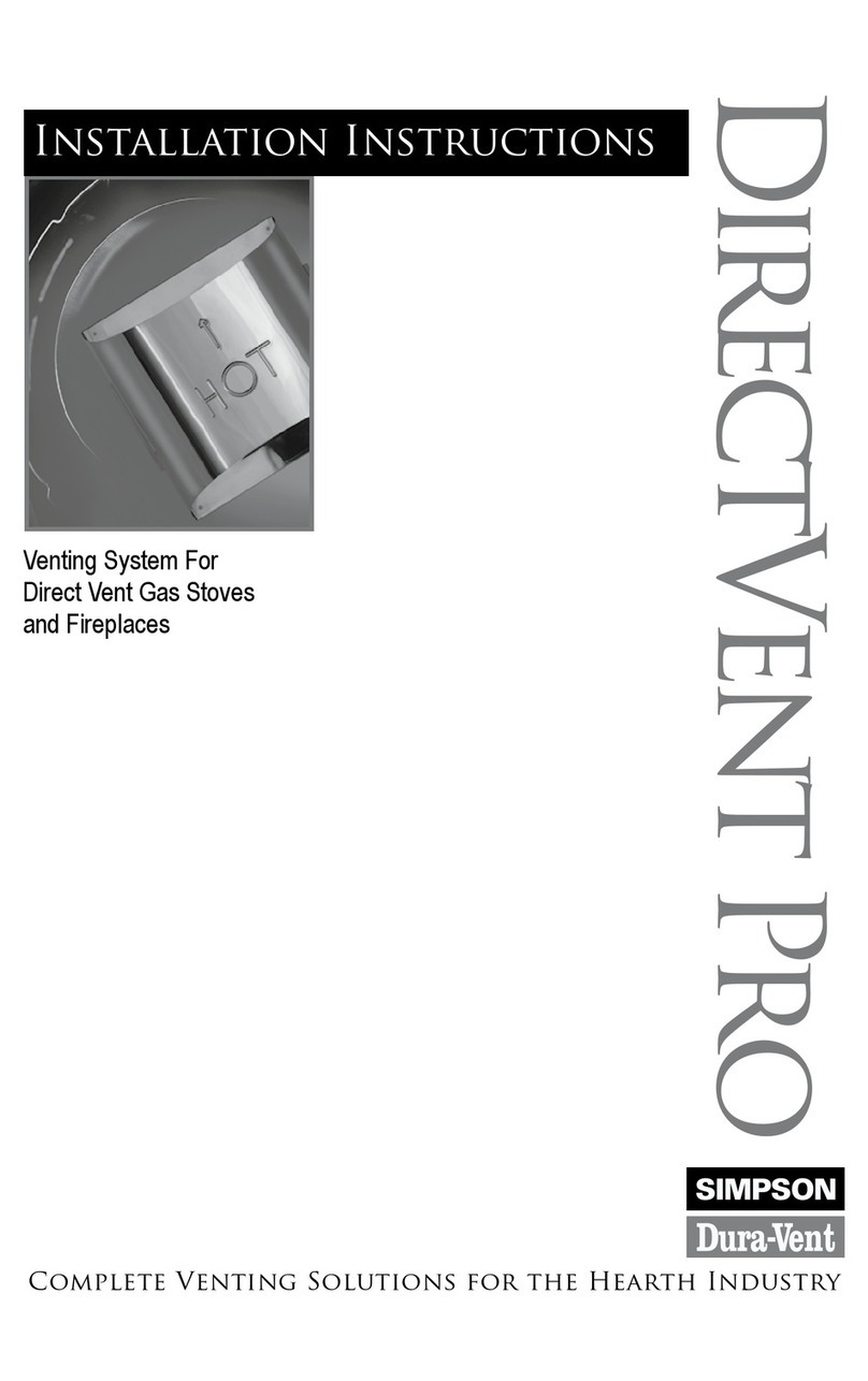 Simpson DirectVent Pro installation instructions