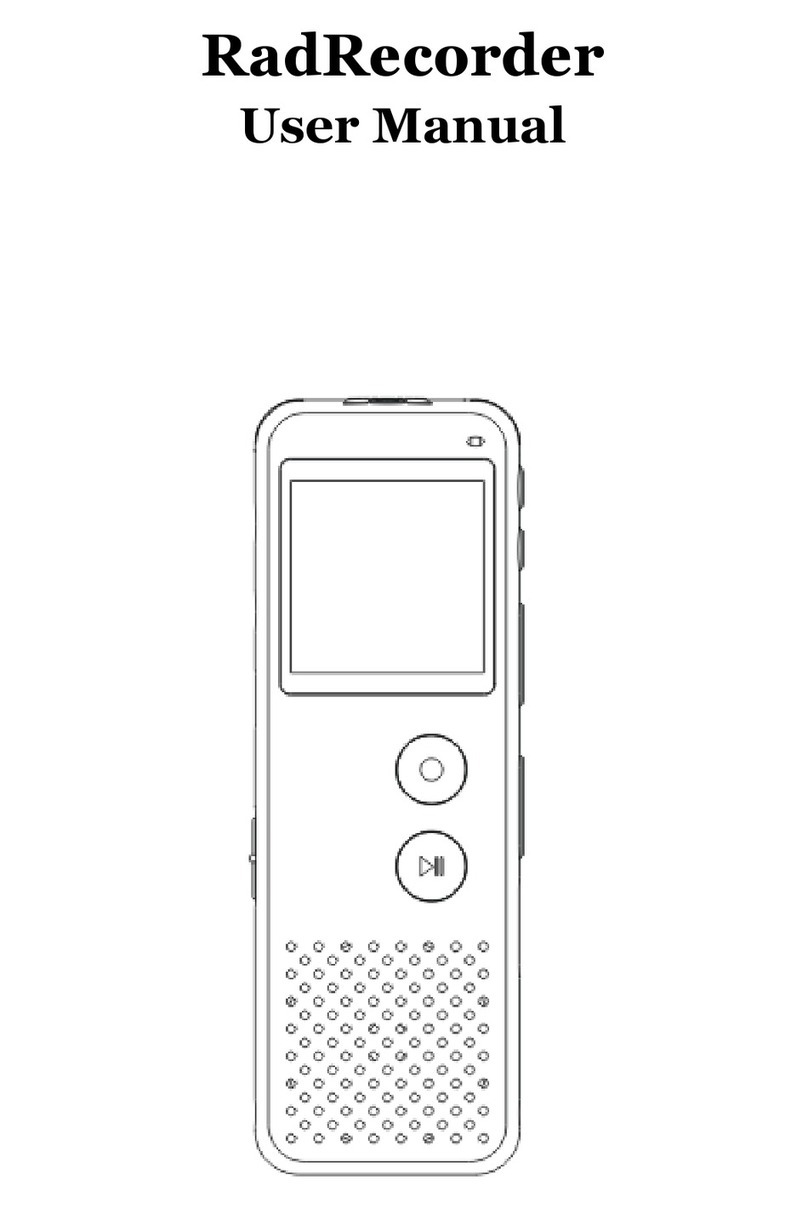Techerific RadRecorder User manual