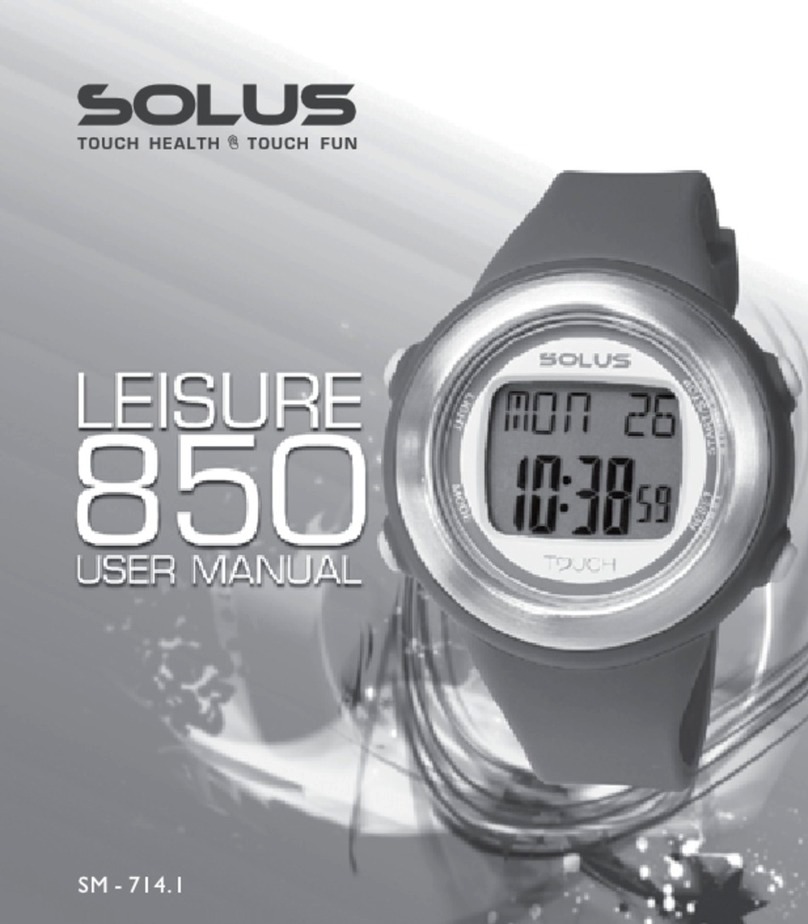 Solus Leisure 850 user manual