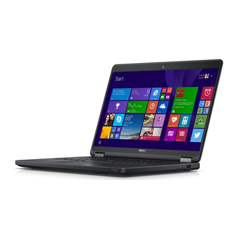 Dell Latitude E5550 User manual