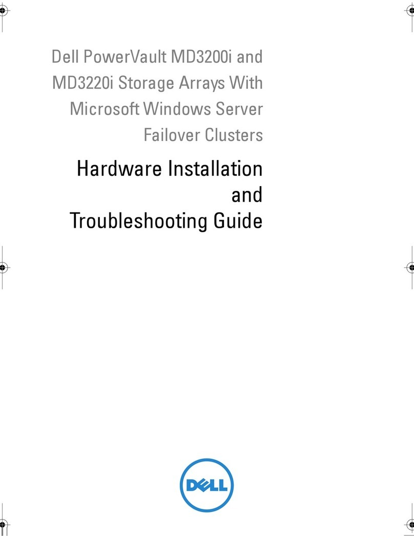 Dell PowerVault MD3200i Series User manual Dell PowerVault MD3200i Series User manual