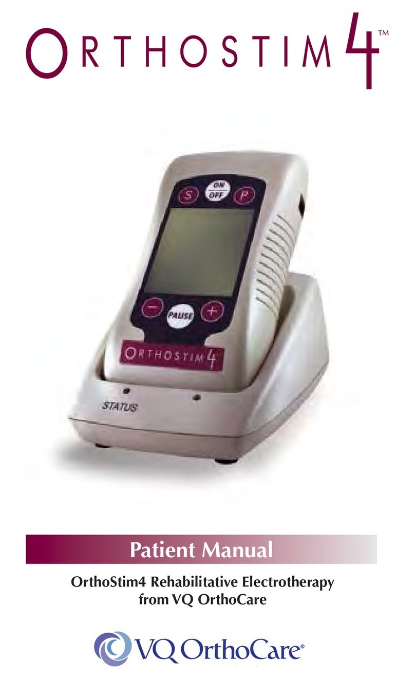 VQ OrthoCare Orthostim 4 Patient manual