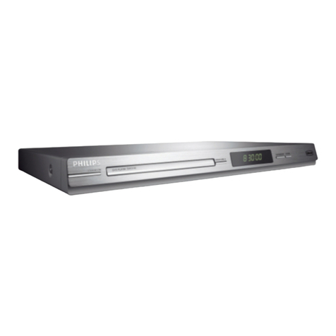 Philips DVP3140 Service manual