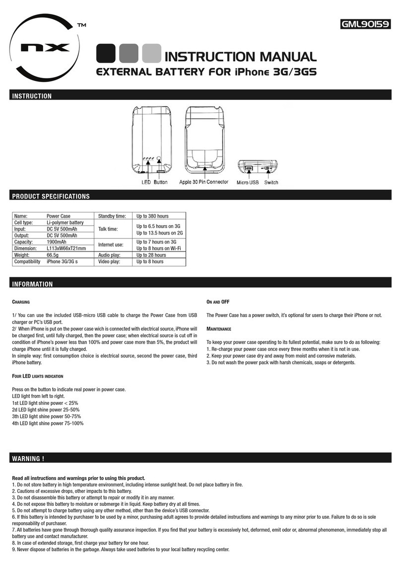 NX GML90159 instruction manual