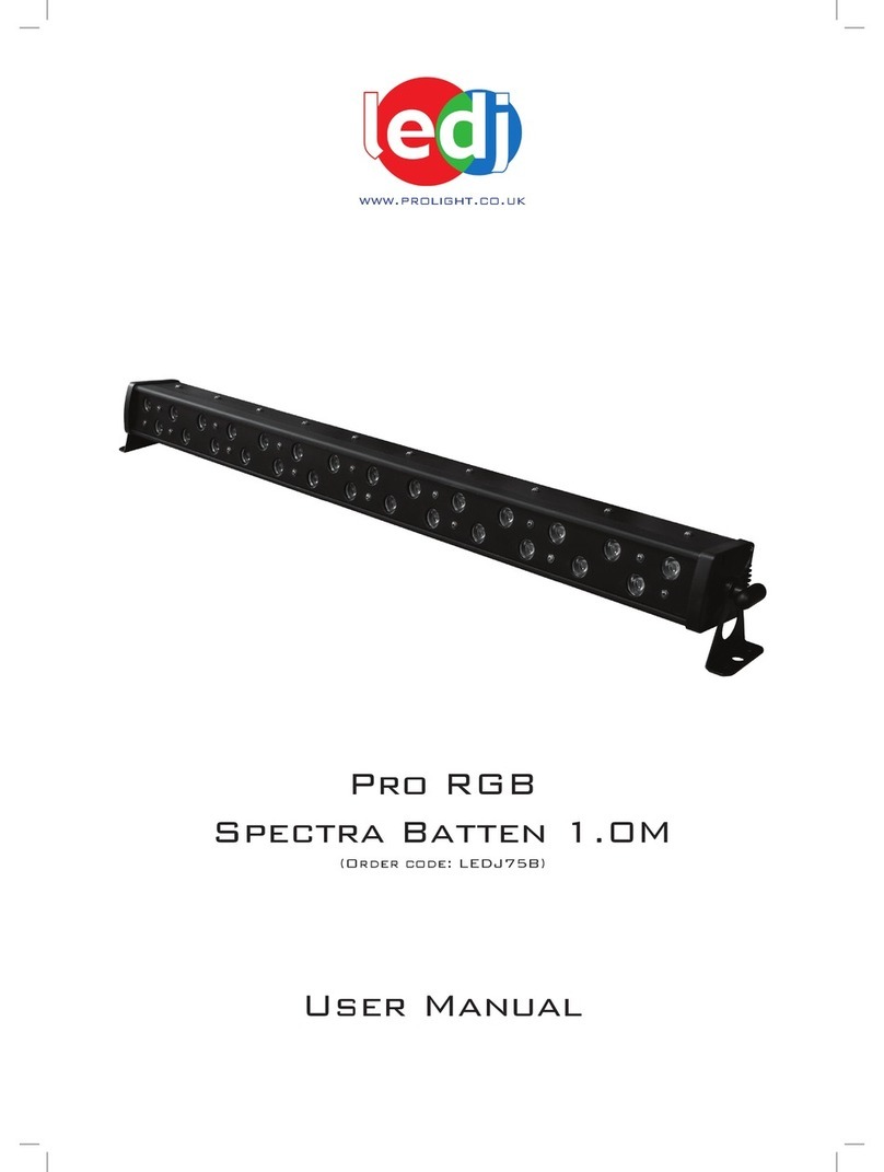 Ledj Spectra Batten User manual